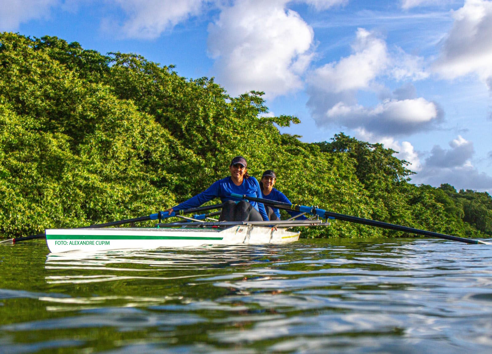 Campeã do remo, atleta cria instituição para alertar sobre os efeitos das mudanças climáticas no esporte